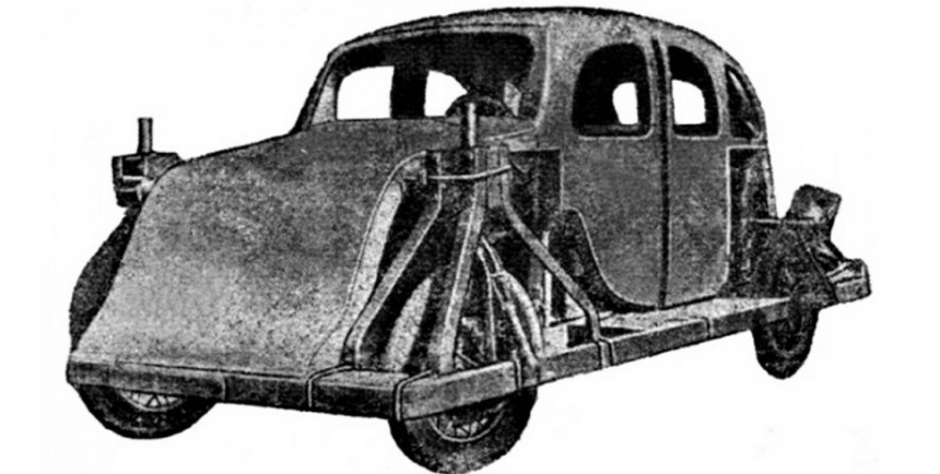 В интернете показали самый первый украинский электромобиль 1935 года