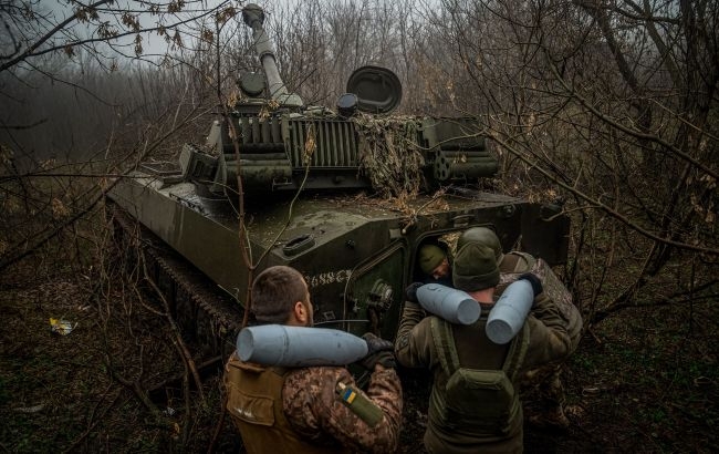 Украинские пограничники ликвидировали вражескую группу пехоты (видео)
