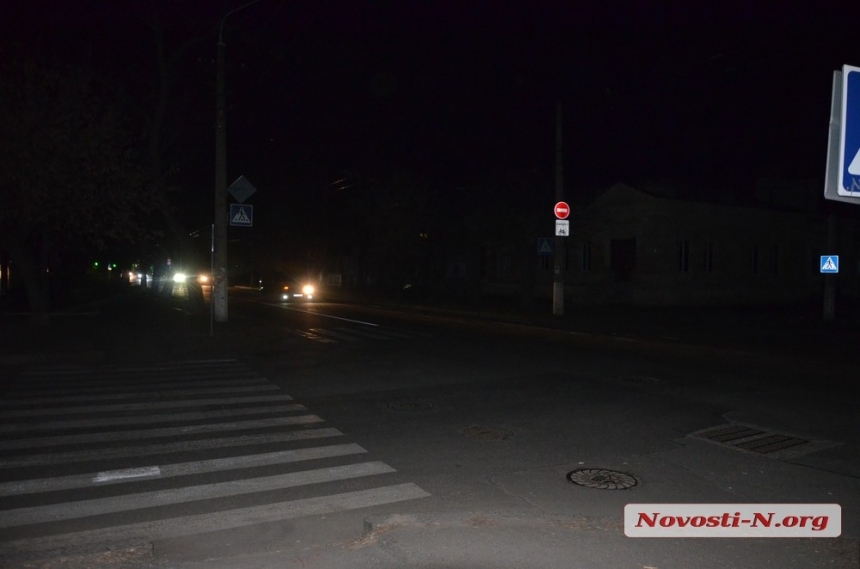 У Миколаєві відновили вуличне освітлення приблизно на 80%