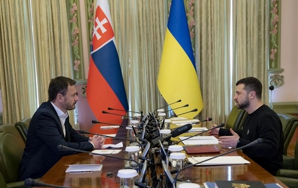 Зеленський провів зустріч із прем'єром Словаччини