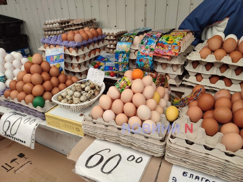 Ажиотаж на предпасхальном рынке в Николаеве: цены на основные продукты (фоторепортаж)