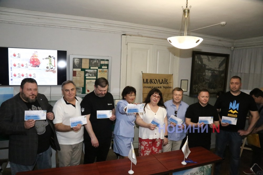 В Николаеве торжественно погасили   марку «Миколаїв – столиця маяків України» (фото, видео)