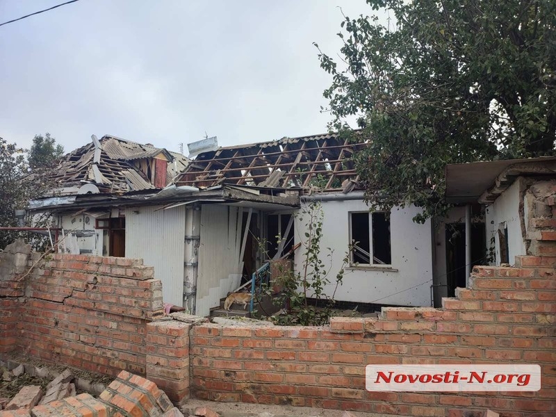 Обстріл Миколаївської області: пошкоджено приватний будинок