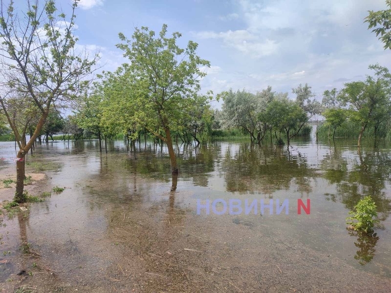 Рівень води в акваторії Миколаєва піднявся вже на 104 см