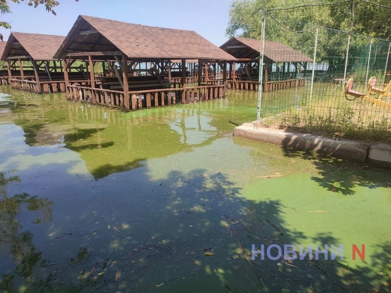 Уровень акватории воды в Николаеве - +69 сантиметров