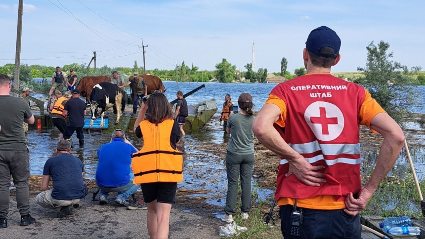 Снигиревка без света, перемещено 679 человек: оперативная информация о затоплениях в Николаевской области