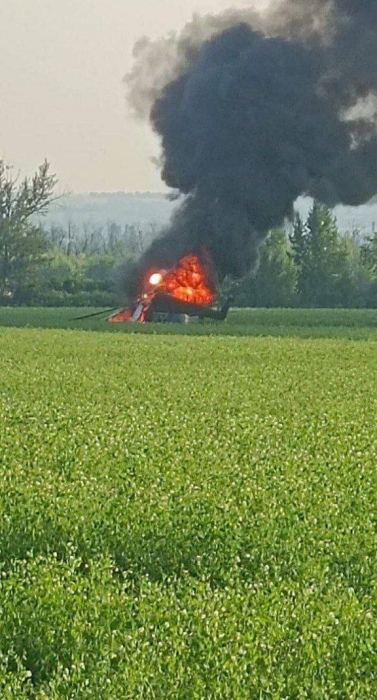 У мережі з'явилося відео літака РФ, нібито збитого ПВК «Вагнер» у Воронезькій області