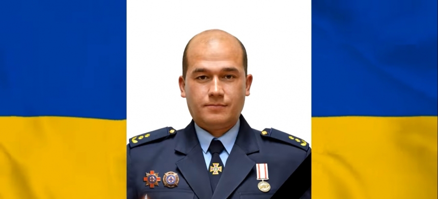 В Николаеве умер спасатель-герой подполковник Антон Зинченко