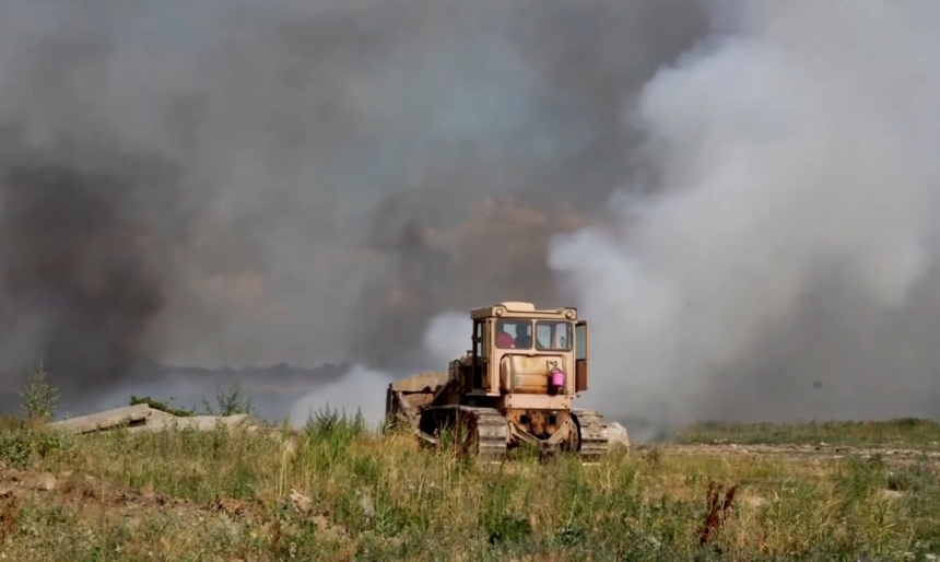 В Николаеве и области высокая пожарная опасность: за сутки возгорание тушили 14 раз (ВИДЕО)