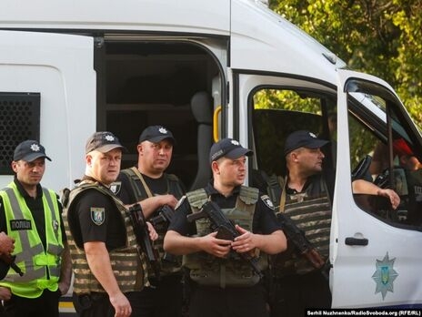 Нацполиция опубликовала видео штурма из Шевченковского суда Киева