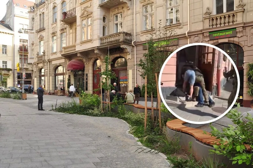 У Львові чоловік побився з працівниками ТЦК під час вручення повістки (відео)