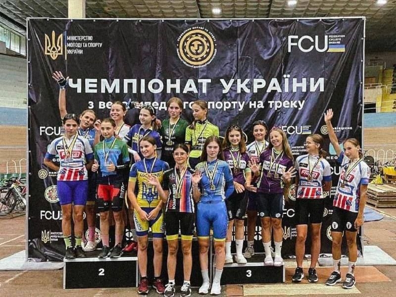 Николаевцы завоевали 18 медалей на Чемпионате Украины по велоспорту