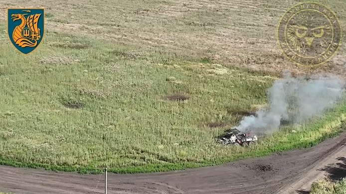 Миколаївські морпіхи показали, як знищують ворожий БТР (відео)