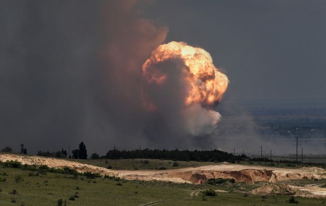 В Казачьей бухте вблизи Севастополя взорвался склад боеприпасов оккупантов, - ГУР