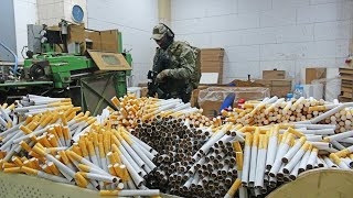 У Польщі заарештували 21 українця за підозрою у нелегальному виробництві цигарок