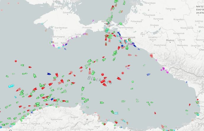 Україна оголосила акваторії чорноморських портів РФ зоною військової загрози