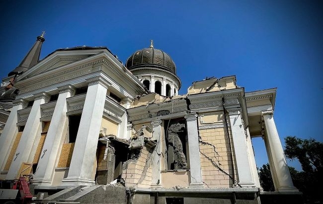 Италия начала помогать с восстановлением Спасо-Преображенского собора в Одессе