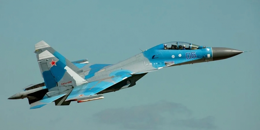 У Калінінградській області розбився російський винищувач Су-30 (відео)