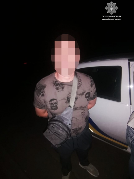 В Николаеве ночью поймали пьяного водителя с поддельными правами