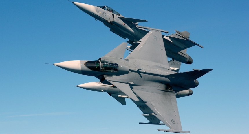Україна домовлятиметься про отримання шведських літаків Gripen