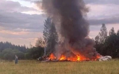 Україна не має до цього відношення: Зеленський відреагував на аварію літака Пригожина