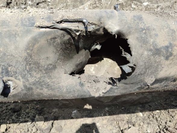 У Миколаївській області російський снаряд знайшли у газопроводі високого тиску