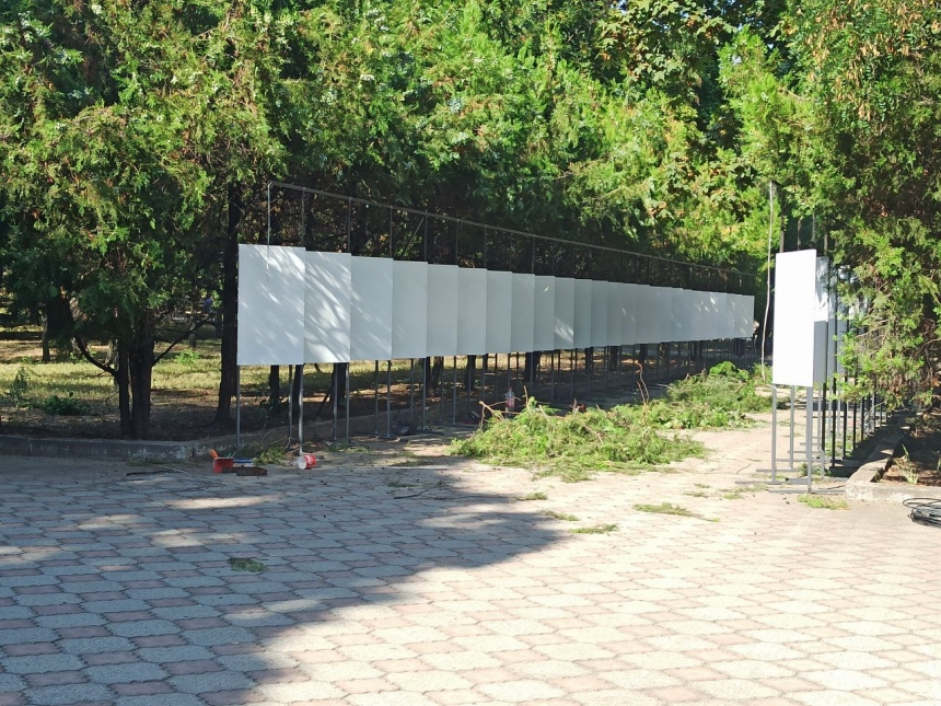 У Вознесенську розпочали встановлення алеї пам'яті загиблих воїнів (фото)