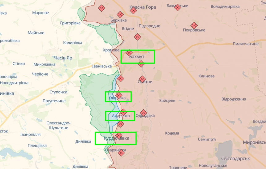 Окупанти не можуть вийти з Бахмута, - Маляр