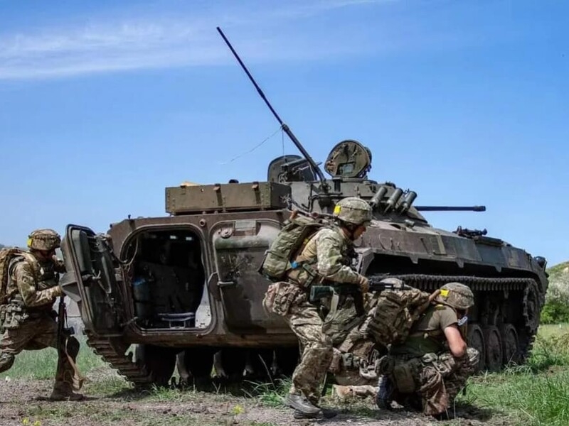 Украинские военные уже за первой линией обороны на юге