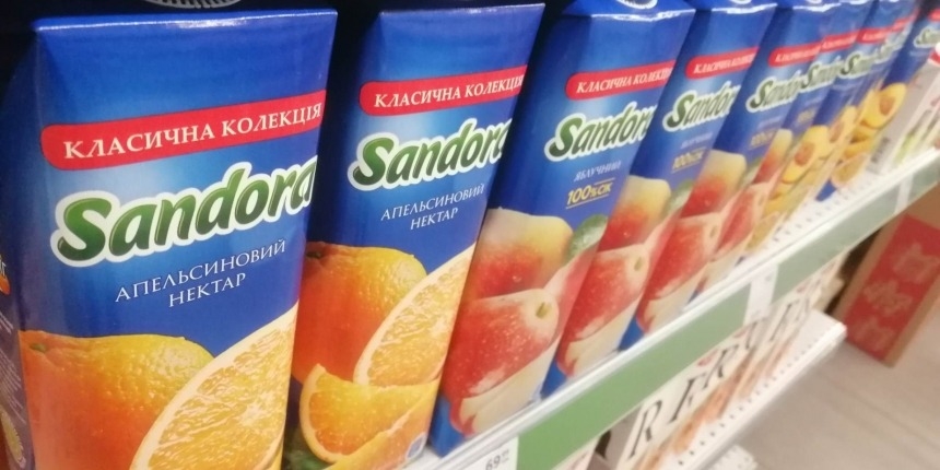 Производителя сока «Сандора» внесли в перечень международных спонсоров войны