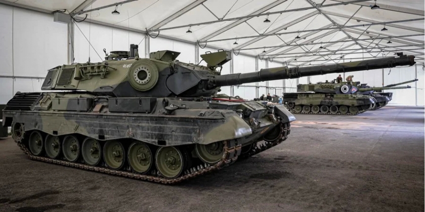Дания передала Украине первые десять танков Leopard