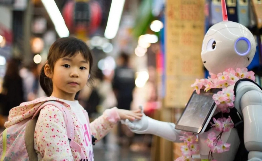В Японии роботы заменят живых учащихся в школах