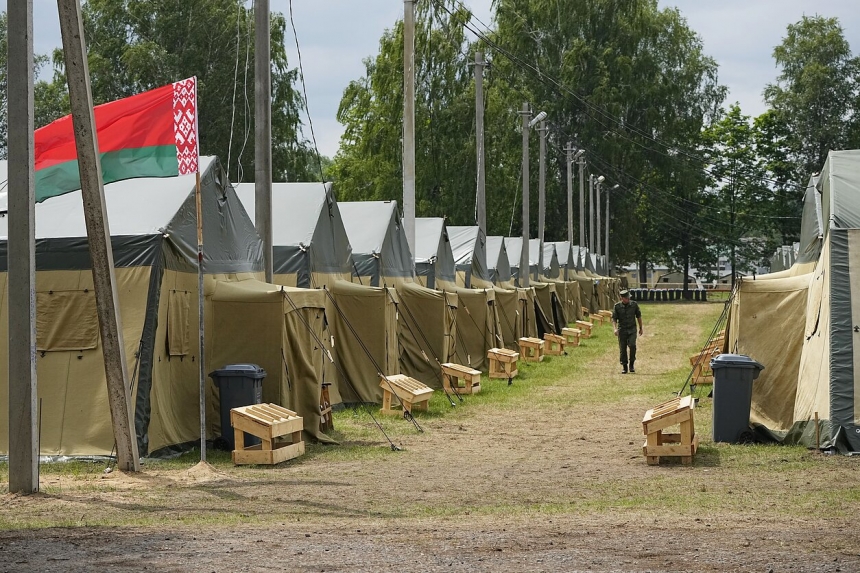 У Білорусі демонтували усі намети в таборі найманців ПВК «Вагнер»