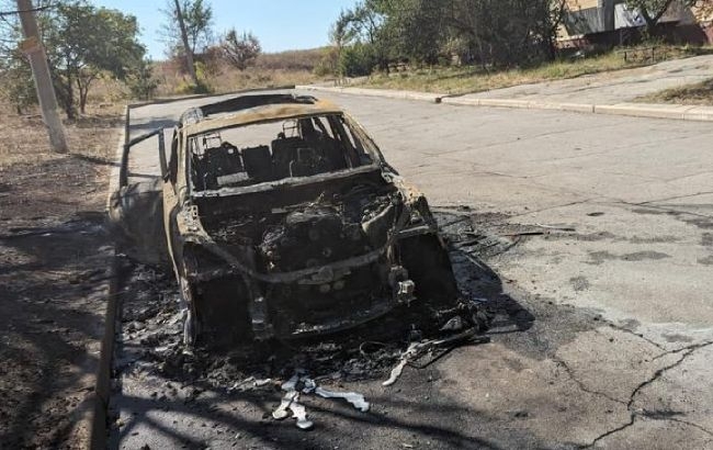 Российский дрон атаковал автомобиль шведских журналистов в Запорожской области