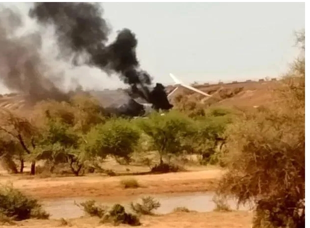 В Африке разбился транспортный самолет, связанный с «Вагнером»