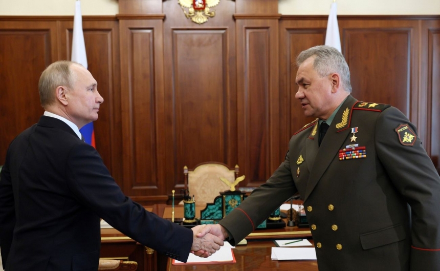 Путін встановив Шойгу термін до жовтня зупинити контрнаступ ЗСУ