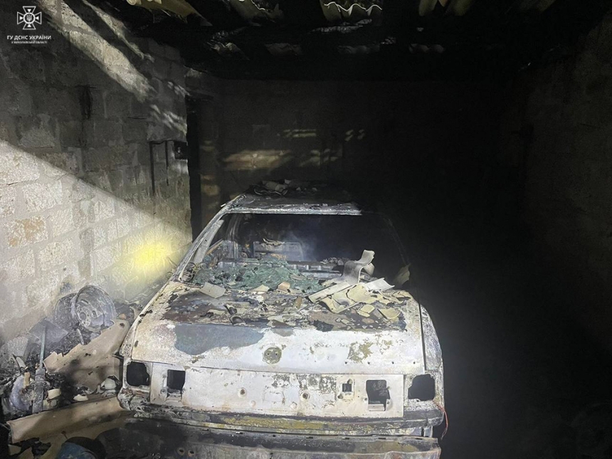 В Первомайске в горевшем гараже погиб мужчина