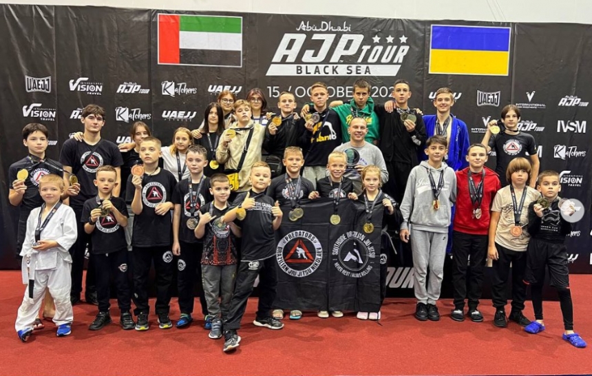 Миколаївські спортсмени вибороли 47 медалей на турнірі з бразильського джиу-джитсу