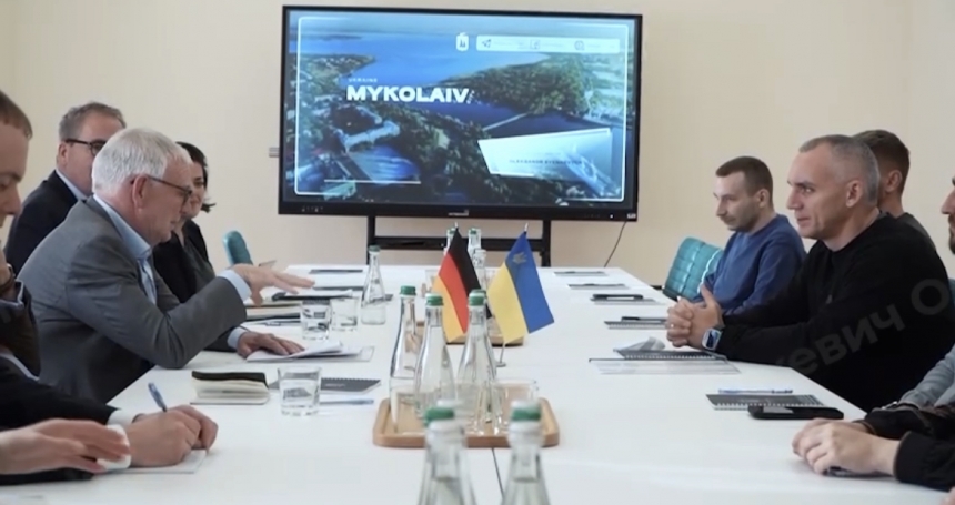 Николаев посетили посол и госсекретарь Министерства экономического сотрудничества Германии