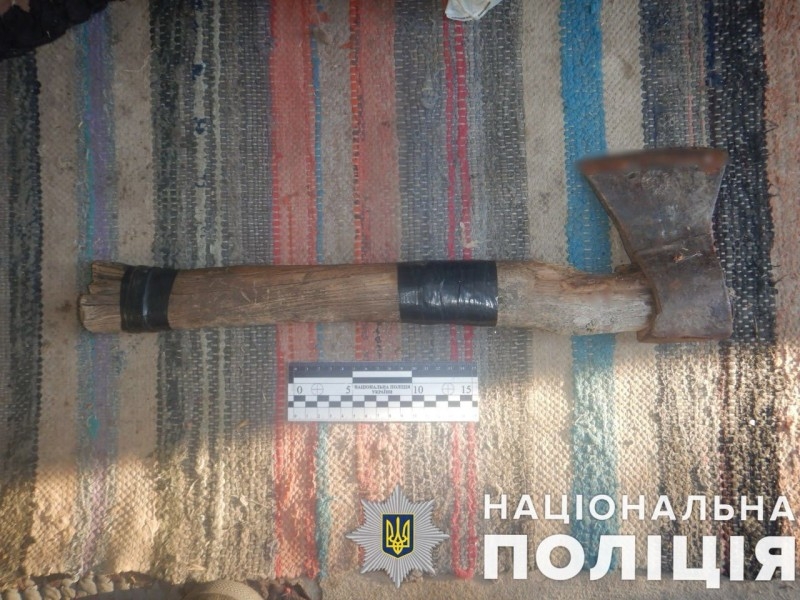 Бил племянника топором по голове: за покушение на убийство задержан житель Николаевской области