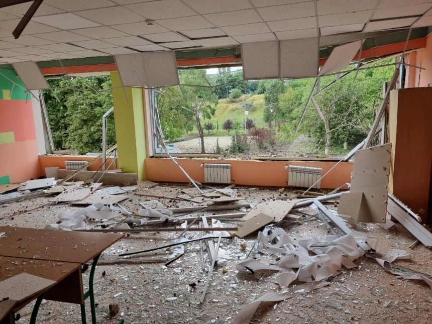 Российские войска уничтожили школу в Херсонской области
