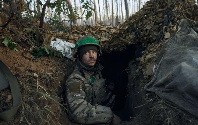 Прикордонники знищили бліндаж окупантів на Куп'янському напрямі (відео)