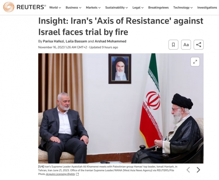 Іран не втручатиметься у війну з Ізраїлем, - Reuters