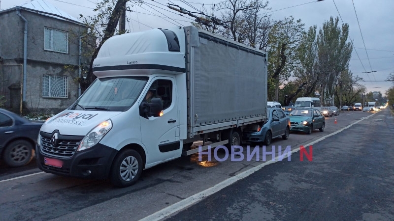 Дама, устроившая ДТП с тремя авто в центре Николаева, отказалась проходить медосвидетельствование