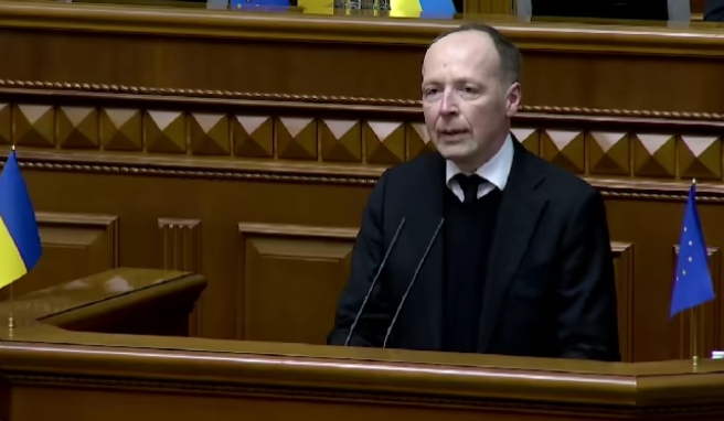 Спікер парламенту Фінляндії виступив у Раді українською мовою
