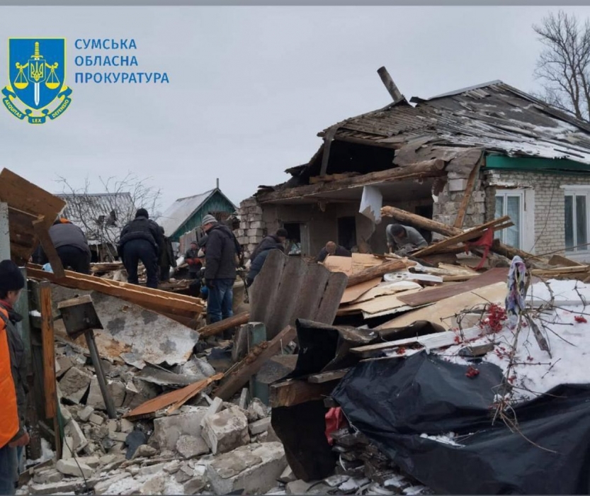 В результате удара оккупантов по Сумской области погибли люди, в том числе ребенок