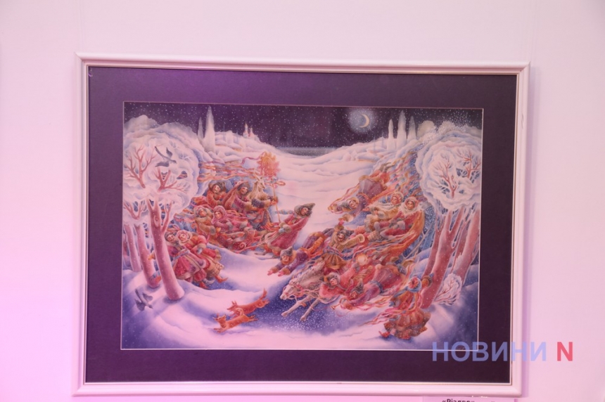В ожидании Рождества: в николаевском театре открылась выставка «Святкові дива» (фоторепортаж)