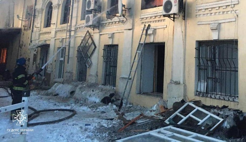 У Сумській області рятувальники двічі потрапили під обстріл РФ (фото)
