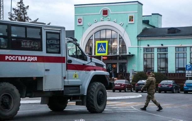 У Криму виникла сильна пожежа (відео)
