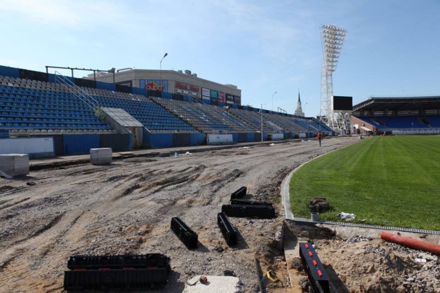 Ремонт стадиона на Николаевщине: деньги украли, спорткомплекс до сих пор закрыт